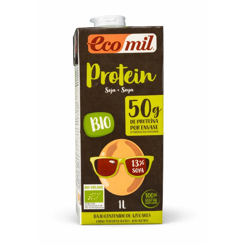 Bebida de Soja Protein Bio · Ecomil · 1 litro