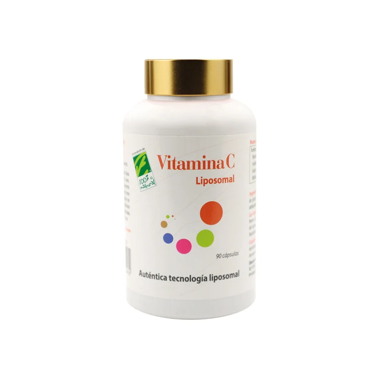 Vitamina C Liposomal · 100% Natural · 90 cápsulas