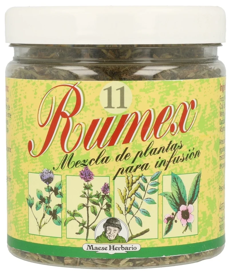 Rumex 11 - Sedante · Maese Herbario · 70 gramos [Caducidad 01/2027]
