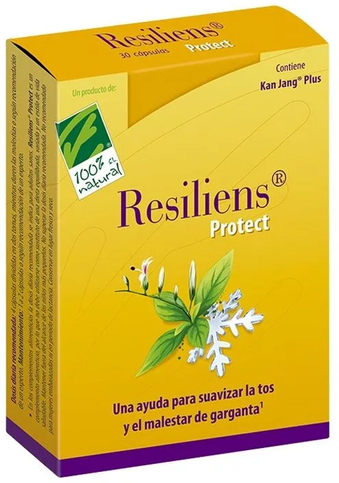 Resiliens Protect · 100% Natural · 60 cápsulas