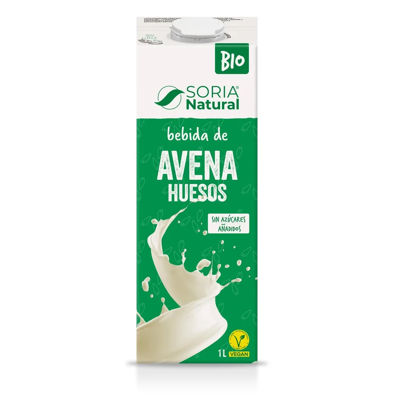 Bebida de Avena Huesos Bio · Soria Natural · 1 litro
