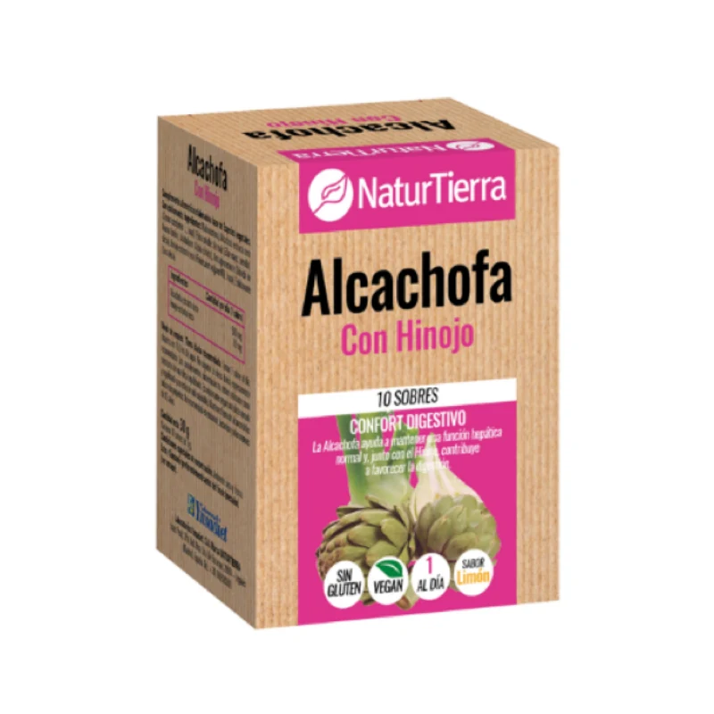 Alcachofa con Hinojo · NaturTierra · 10 sobres