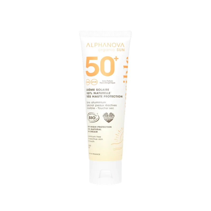 Protector Solar Facial BIO SPF50 · Alphanova · 50 ml