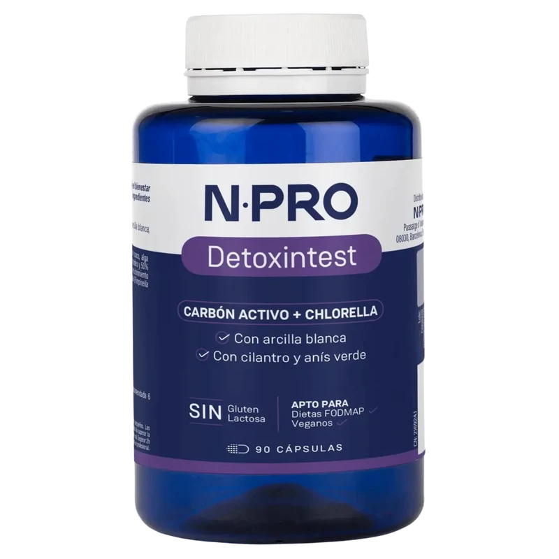 Detoxintest · NPro Mibiota · 90 cápsulas