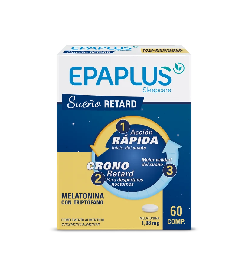 Sleepcare Melatonina Retard · Epaplus · 60 comprimidos