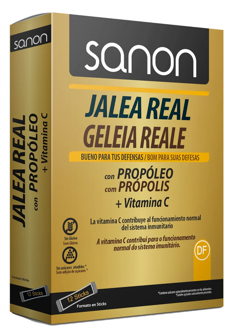 Zero Jalea Real Propóleo y Vitamina C · Sanon · 12 sticks