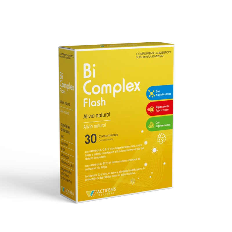 Bi-Complex Flash · Herbora · 30 comprimidos