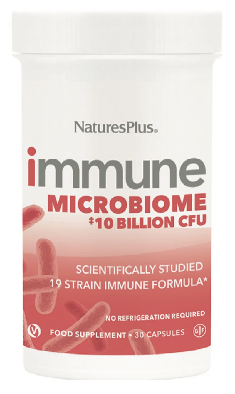 Immune Microbiome · Nature's Plus · 30 cápsulas