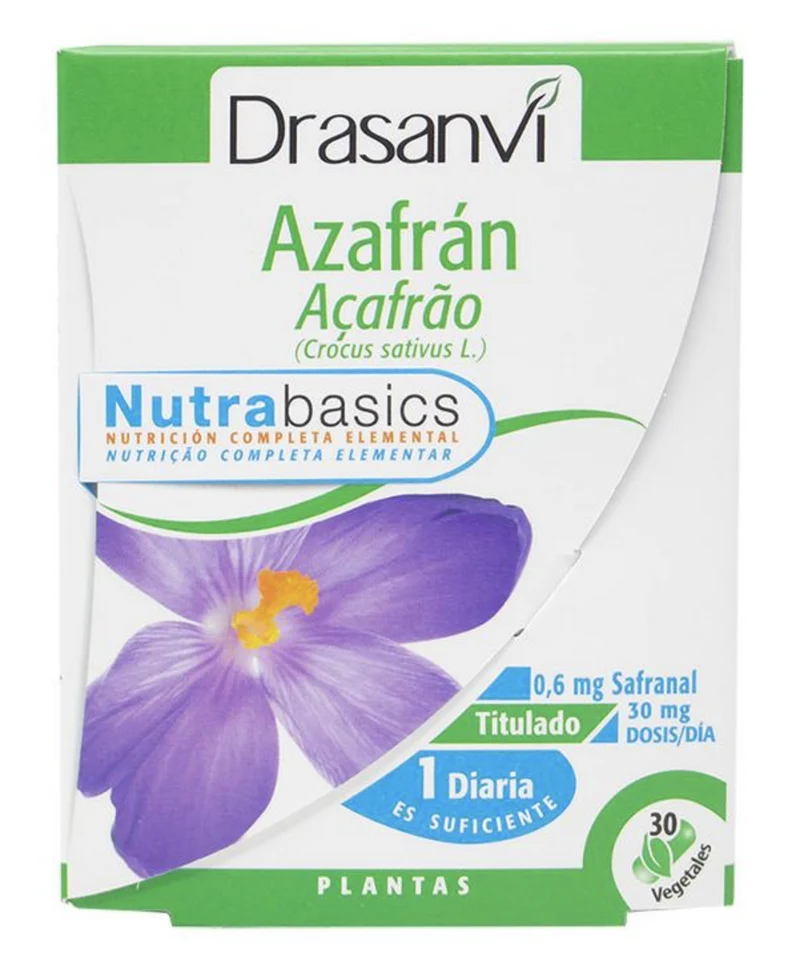 Azafrán · Drasanvi · 30 cápsulas