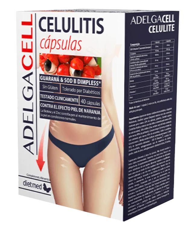 Adelgacell Celulitis · Dietmed · 40 cápsulas