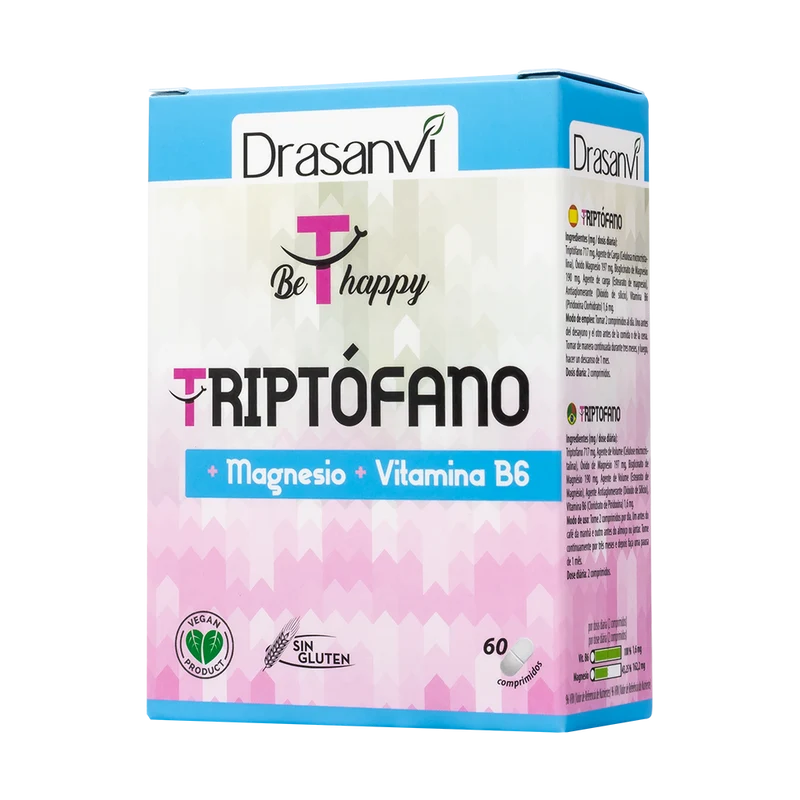 Triptofano + Magnesio + Vitamina B6 · Drasanvi · 60 comprimidos