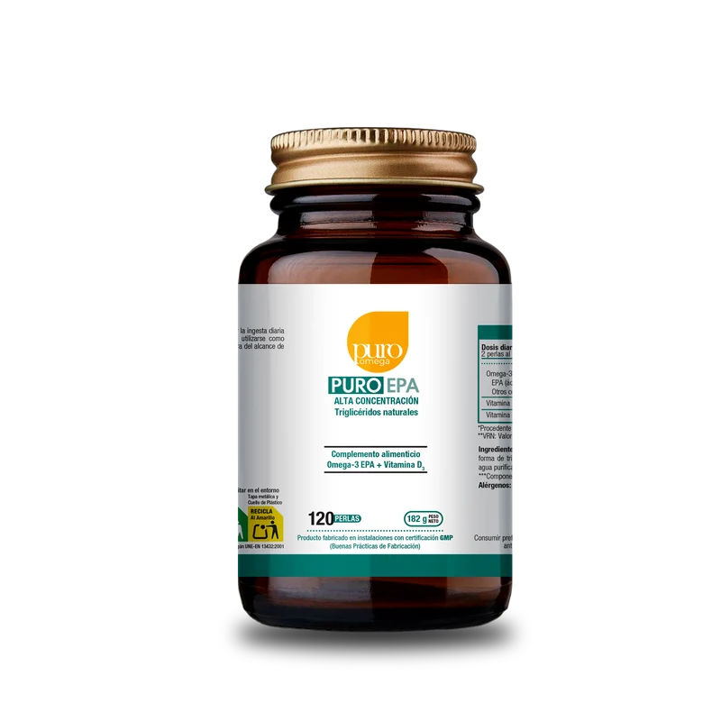 Puro EPA · Puro Omega · 120 perlas