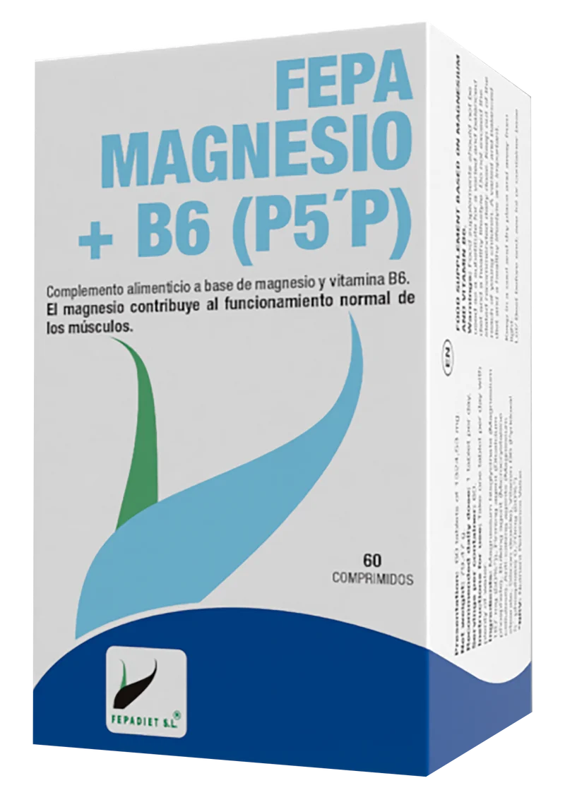 Fepa-Magnesio + B6 · Fepadiet · 60 comprimidos