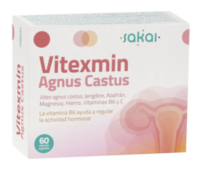 Vitexmin Agnus Castus · Sakai · 60 cápsulas