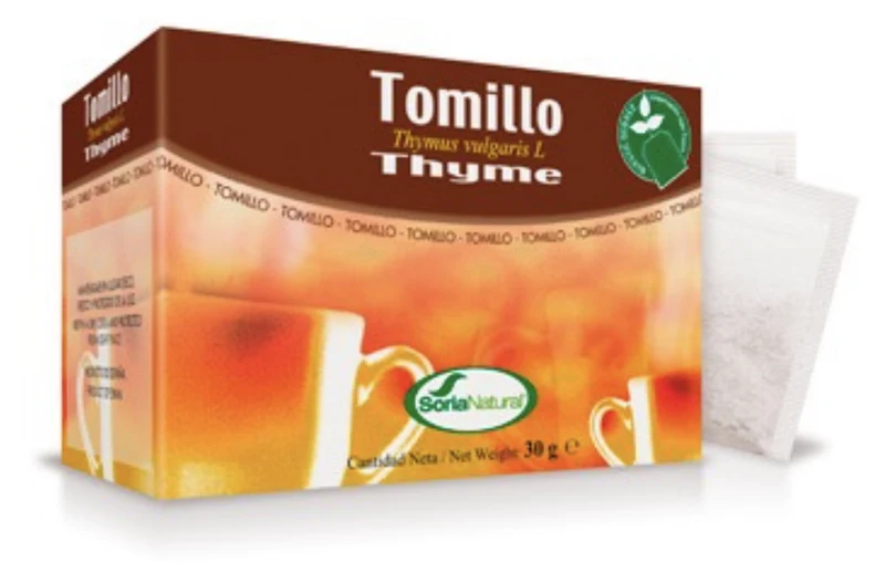 Tomillo Infusión · Soria Natural · 20 filtros