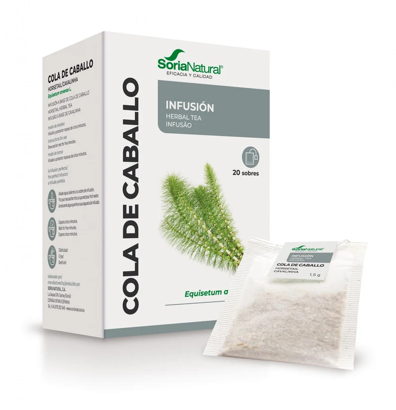 Cola de Caballo Infusión · Soria Natural · 20 filtros