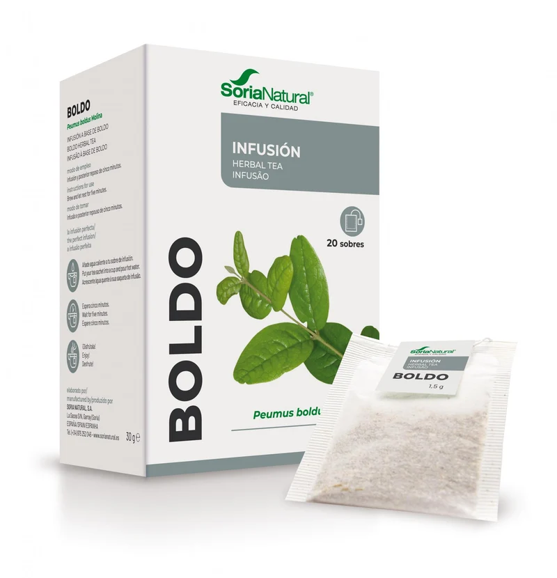 Boldo Infusión · Soria Natural · 20 filtros