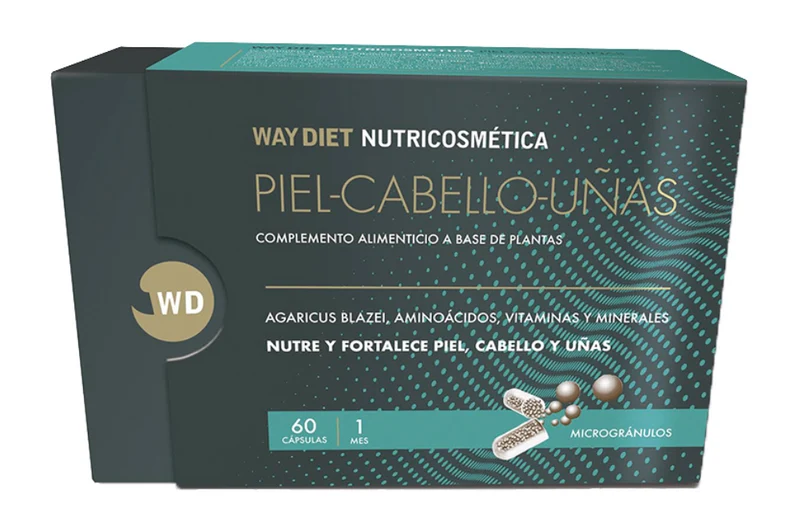 Piel, Cabello y Uñas · Waydiet · 60 cápsulas