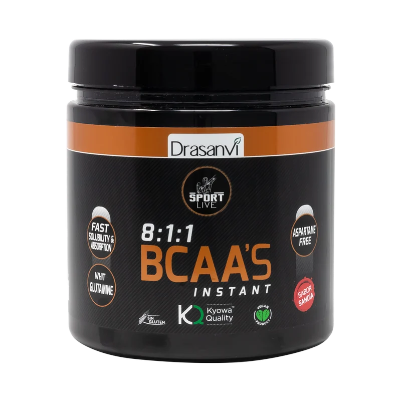 BCAA'S + Glutamina - Sabor Sandia - Sport Live · Sport Live · 275 gramos