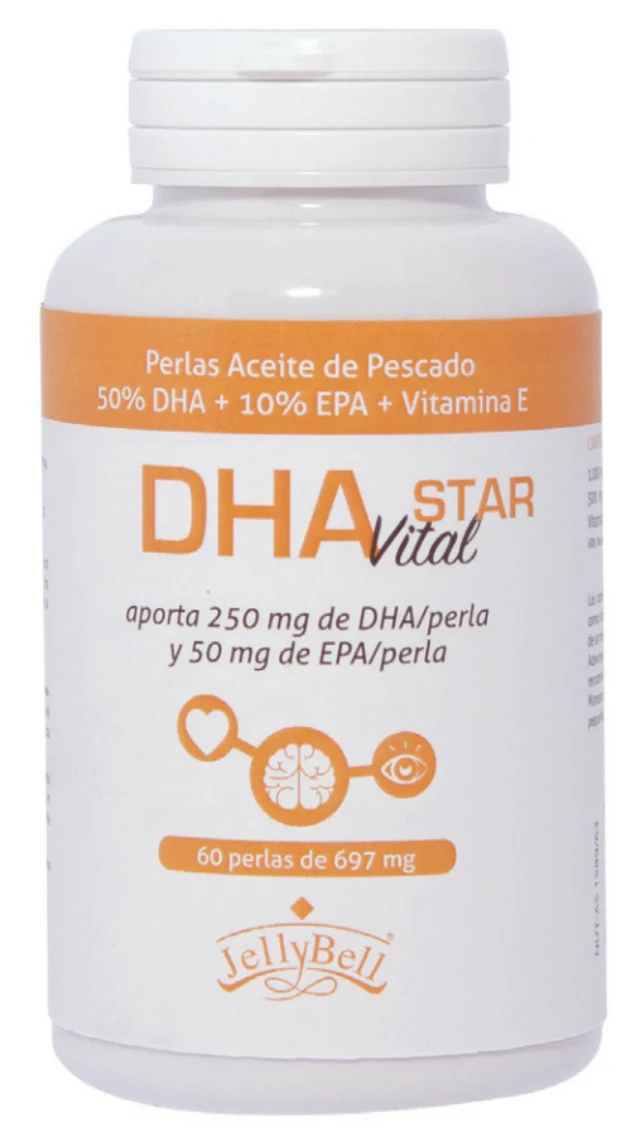 DHA Vital Star · Jellybell · 60 perlas
