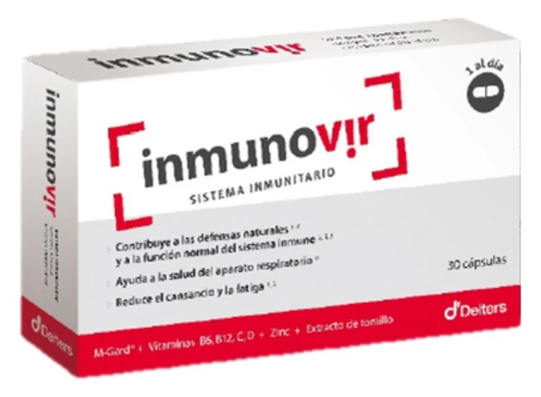 Inmunovir · Deiters · 30 cápsulas