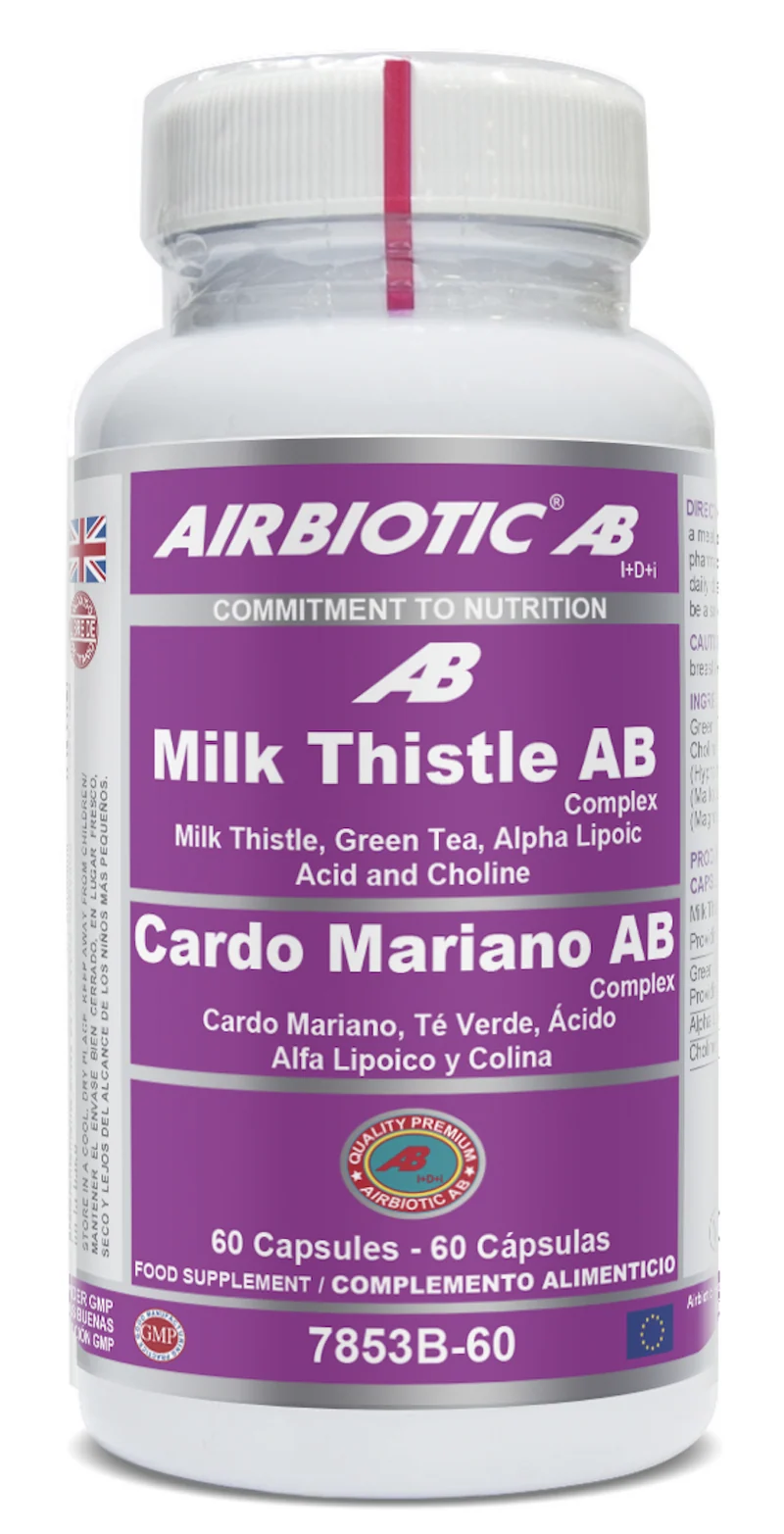 Cardo Mariano Complex · Airbiotic · 60 cápsulas