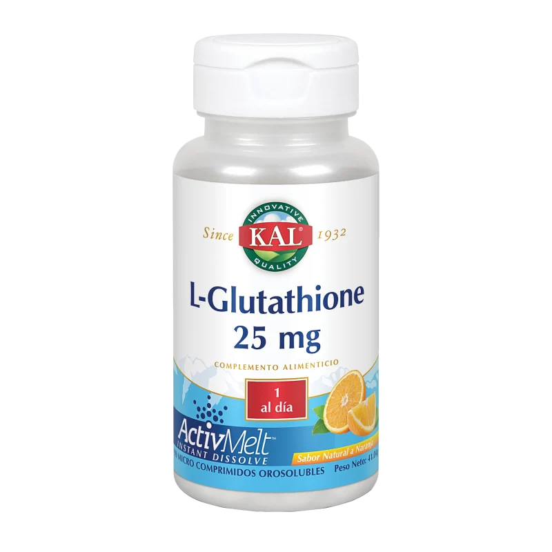 L-Glutathione 25 mg · KAL · 90 comprimidos