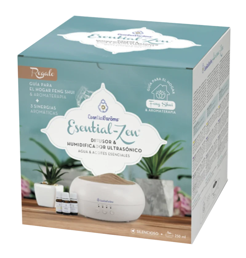 Difusor & Humidificador Ultrasónico Esential-Zen · Esential'Aroms