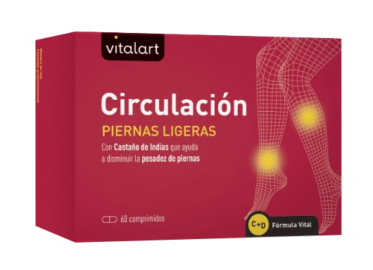 Circulación - Piernas Ligeras · Vitalart · 60 comprimidos
