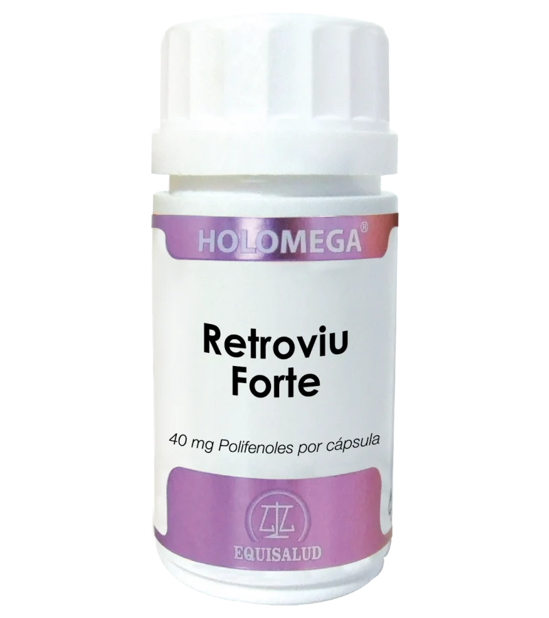 Holomega Retroviu Forte · Equisalud · 60 cápsulas