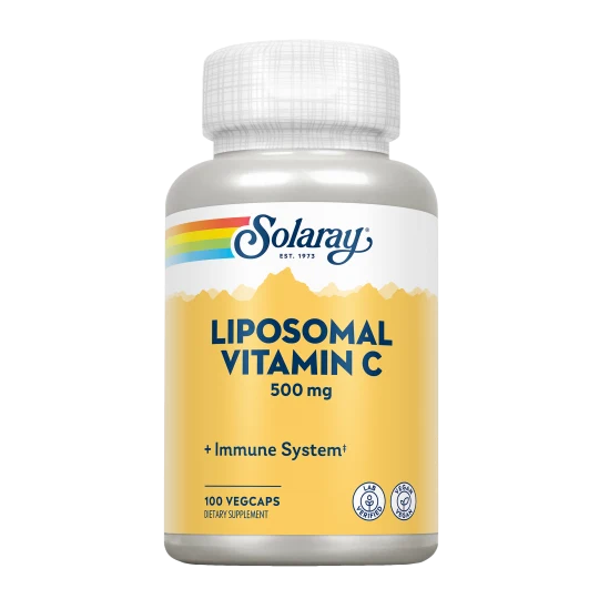 Liposomal Vitamina C 500 mg · Solaray · 100 cápsulas