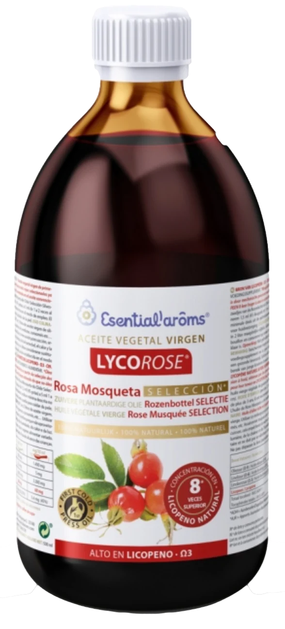 Lycorose - Aceite Vegetal de Rosa Mosqueta · Esential'Aroms · 500 ml