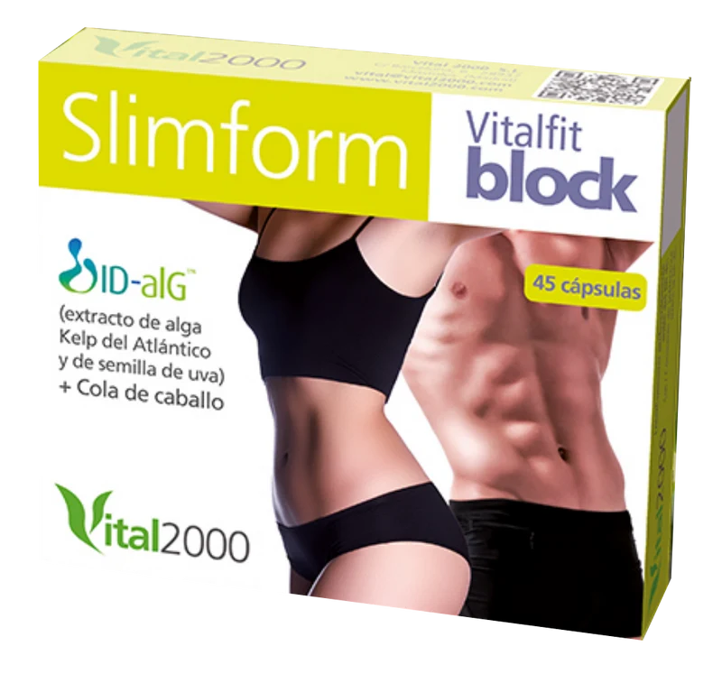 Slimform Block · Vital 2000 · 45 cápsulas