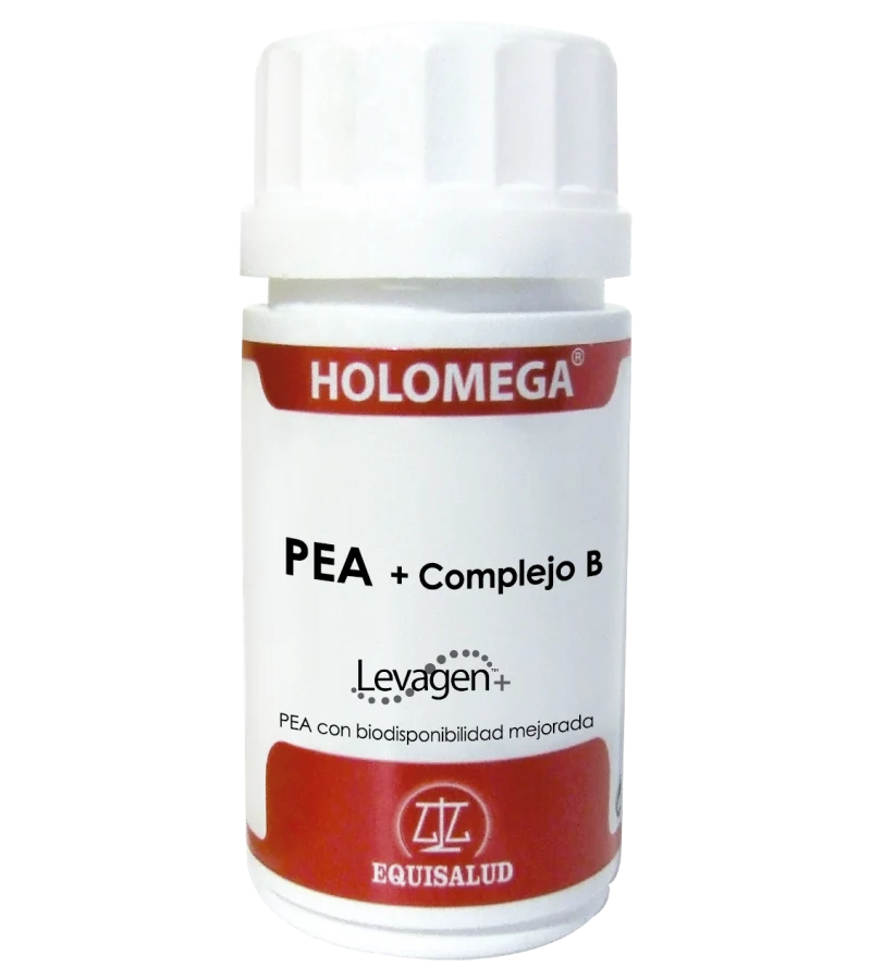 Holomega PEA + Complejo B · Equisalud · 50 cápsulas