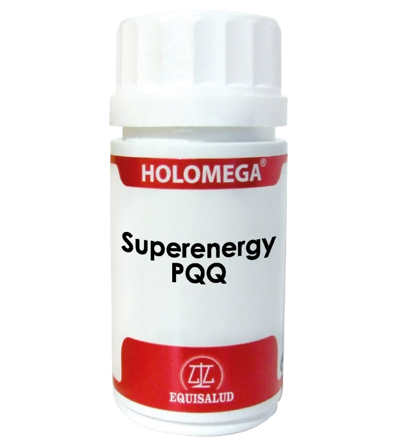 Holomega Superenergy PQQ · Equisalud · 50 Cápsulas