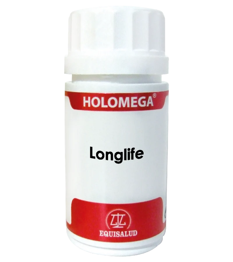 Holomega Longlife · Equisalud · 50 Cápsulas