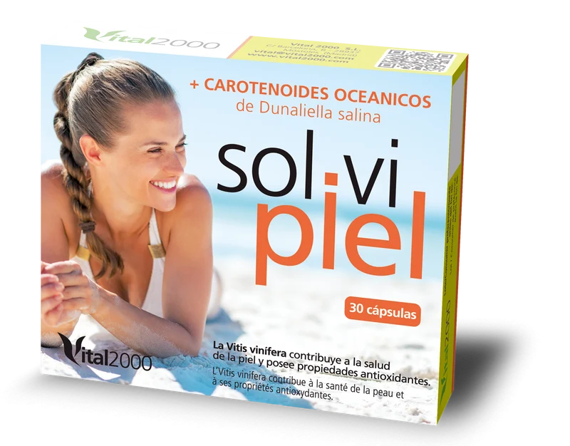 Solvi Piel · Vital 2000 · 30 Cápsulas