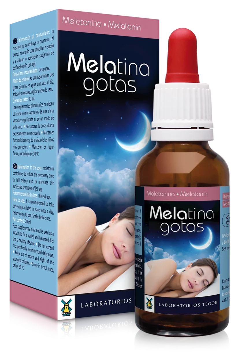 Melatina Gotas · Tegor · 30 ml