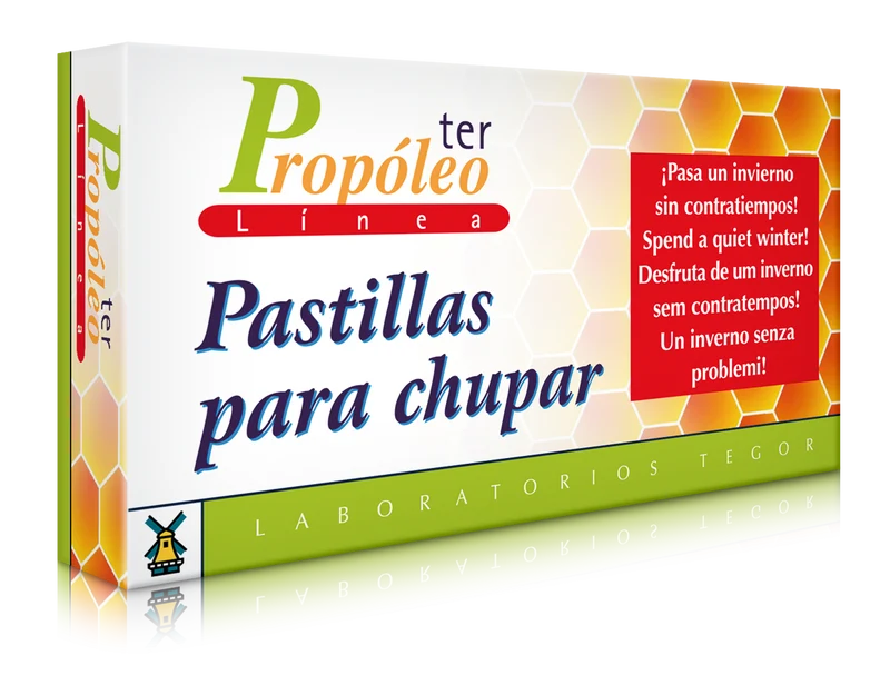 Propoleoter - Pastillas para chupar · Tegor · 30 Pastillas