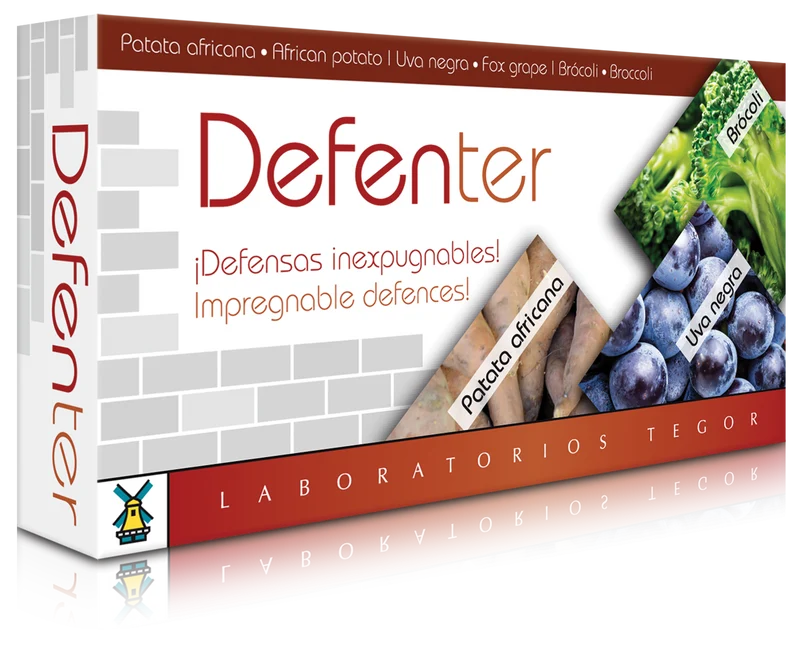 Defenter · Tegor · 40 Cápsulas