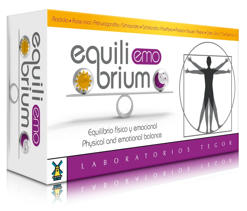 Equilibrium Emo · Tegor · 60 Cápsulas
