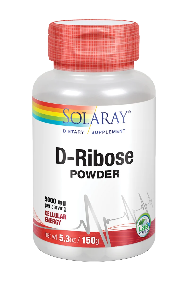 D-Ribosa · Solaray · 150 gramos