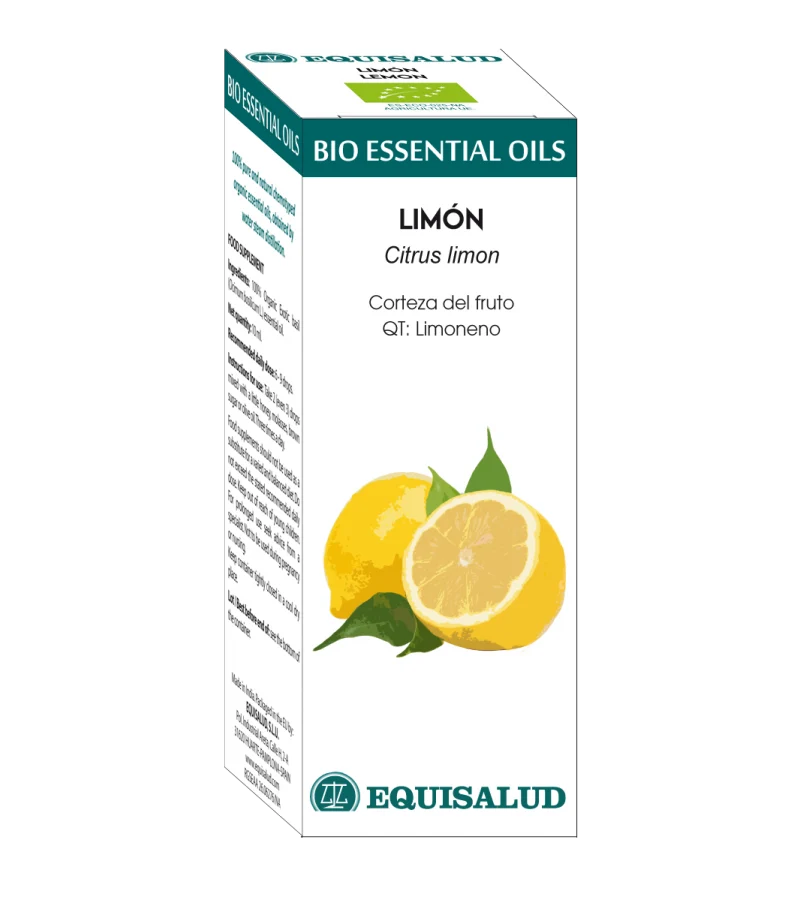 Bio Essential Oil Limón · Equisalud · 10 ml
