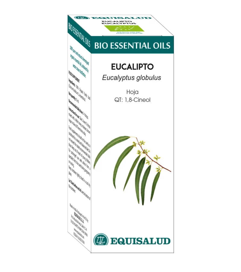 Bio Essential Oil Eucalipto · Equisalud · 10 ml