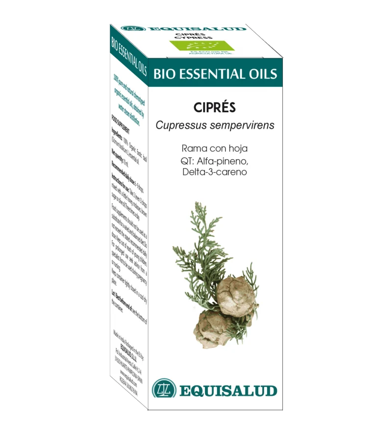 Bio Essential Oil Ciprés · Equisalud · 10 ml
