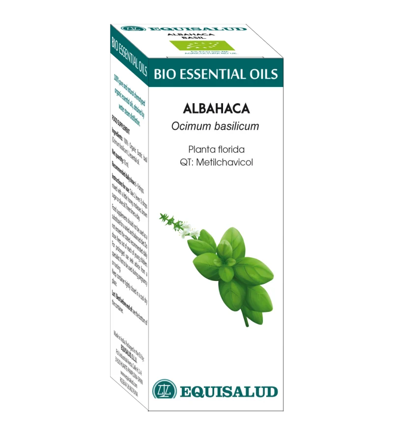 Bio Essential Oil Albahaca · Equisalud · 10 ml