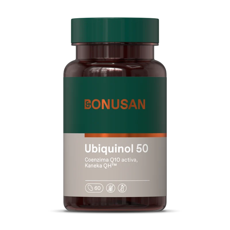 Ubiquinol 50 mg · Bonusan · 60 perlas