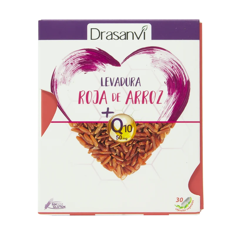Levadura Roja de Arroz + Q10 · Drasanvi · 30 cápsulas