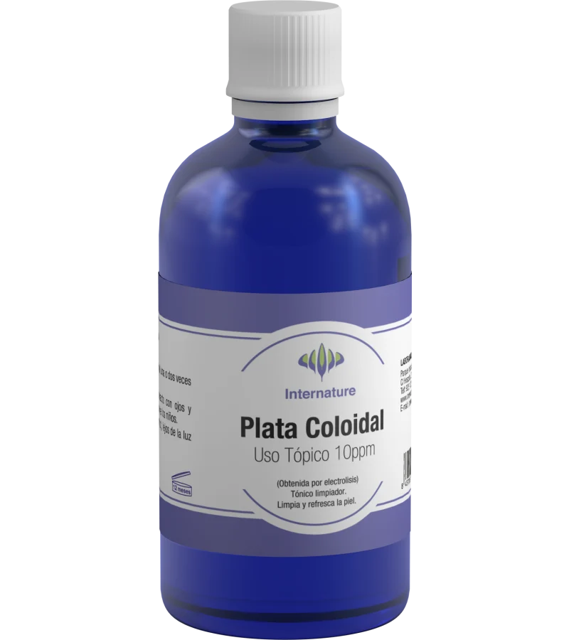 Plata Coloidal 10 ppmm · Internature · 100 ml