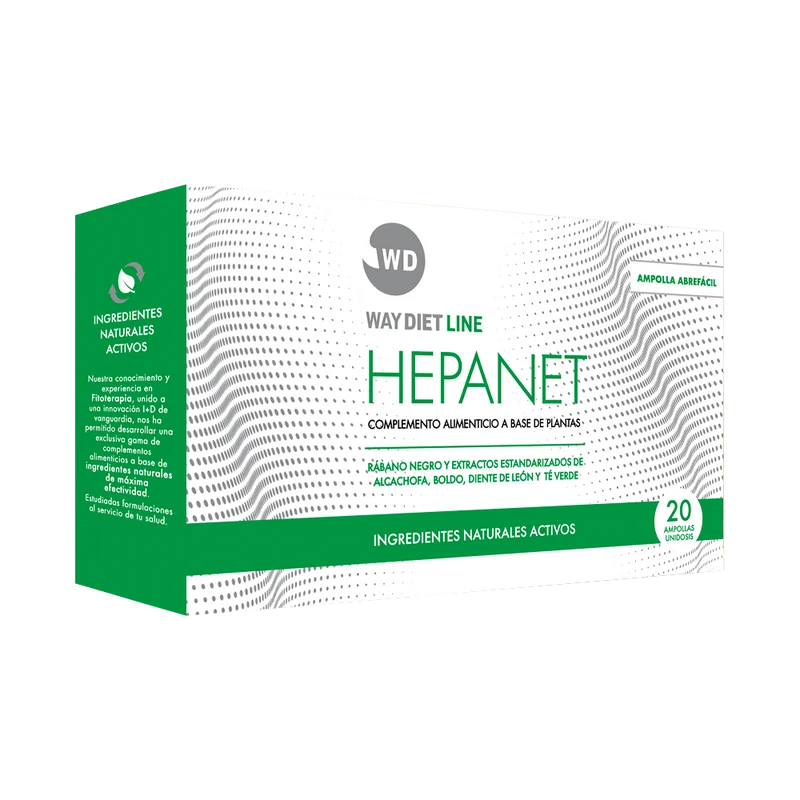 Hepanet · Waydiet · 20 ampollas